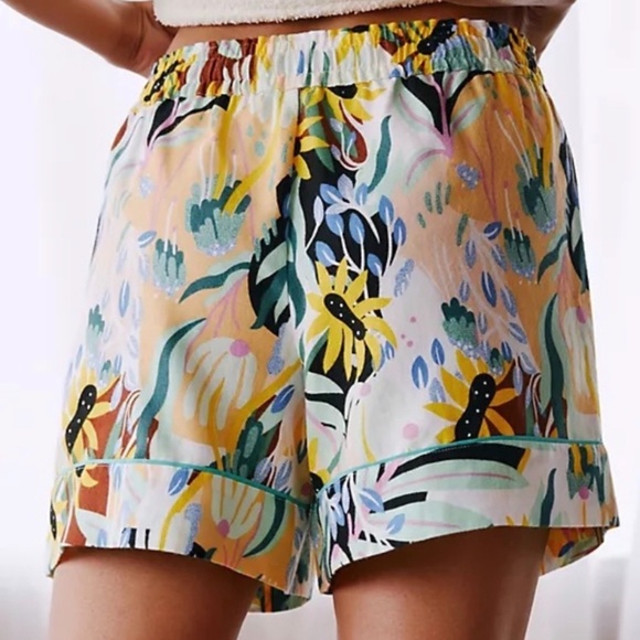 Anthropologie Marcos Navarro Flannel Sleep Shorts 2X - Picture 2 of 4